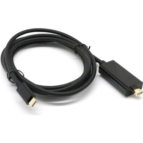 USB 3.1 Type C USB-C to Mini DisplayPort DP Male USB Cable Adapter