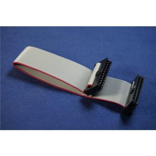 20pcs 2.0 mm IDC Socket Cable 20 Pin 80 100 150 200 250 300 400 500 mm Length Free Hanging Rectangular IDC Flat Ribbon Connector