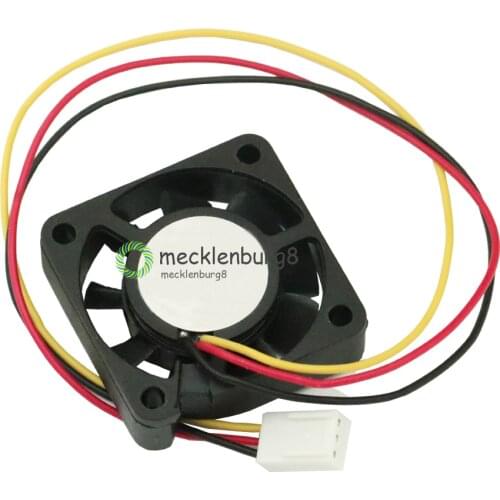 5 pieces. 3 Pins 4 cm computer CPU cooler PC cooling fan 4 cm 40x40x10 mm DC 12 V