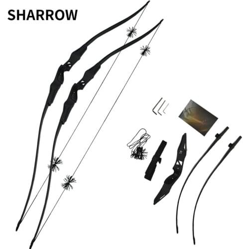 62 inch Archery Recurve Bow Aluminum Alloy Bow Handle Import D97 Bowstring 20-50lbs Hunting Professional Recurve Bow