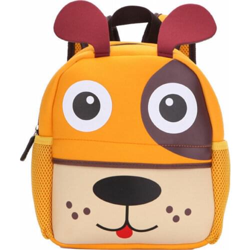 2019 New Design Fashion Cute Kid Toddler Animal Preschool Kindergarten 3D Cartoon Animal School book Bags Nylon Lovely Backpacks