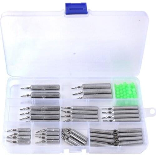 Fishing Weights Fishing Drop Shot Fishing Sinker Weights Multiple Sizes Fishing Weights Lead Set Box Fishing Baits Sinker Set