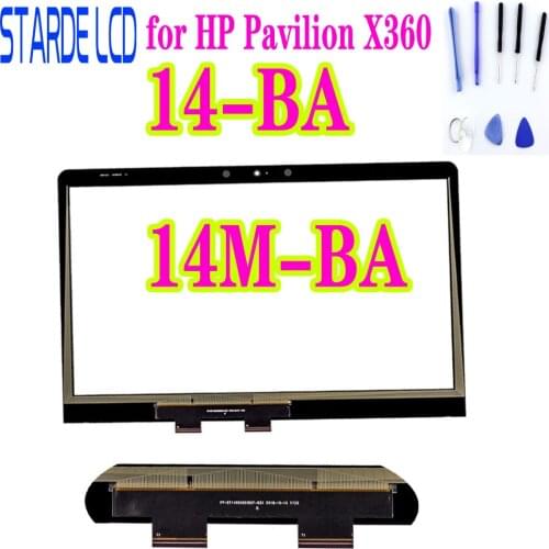 14.6'' Touch Digitizer Replacement for HP PAVILION X360 14M-BA 14-ba Series Touch Screen Panel not LCD with Free Tools