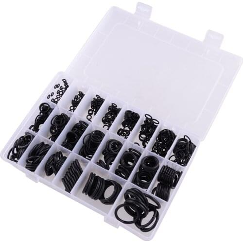 Universal 1 Set Thickness 1.5mm 2.4mm 3.1mm Rubber O-ring Gasket Seal Kit for Cars Pumps Bearings Electrical Appliances