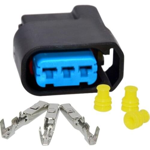 100pcs/lot For Honda K-Series and S2000 Coil Pack 3 Pin/Way Sumitomo Waterproof Automotive Connector 6189-0728