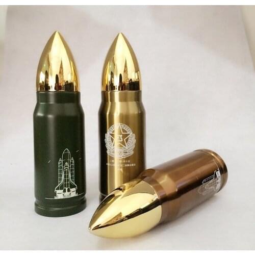 1PC Travel Drink Bottle Bullet Vacuum Flasks Thermoses Stainless Steel Coffee Insulation Cup Drink Vacuum Cup EKK 3056