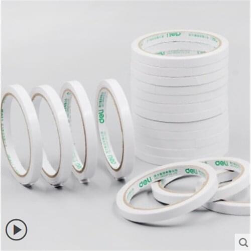 10 Meters Double Sided Tape 5/8/10/12 mm Width Strong Tapedouble Self Adhesive Office School Balloon Stickers Party Supplies