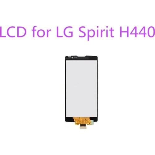 100% tested lcd for LG Spirit Display H440 H442 LCD Touch Screen with Frame H422 H440N C70 LG Spirit LCD Replacement +tools