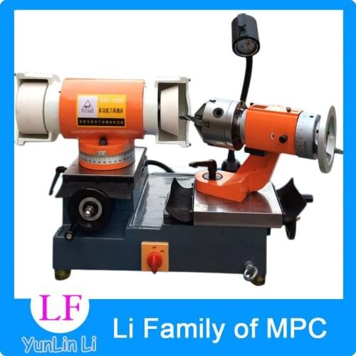 110V/220V/380V End Milling Cutter Bit Grinder Drill Grinding Machine 3-50mm GD-32N