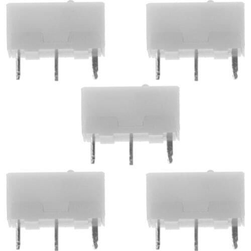 5Pcs Original TTC Silver Micro Switch Mouse Button Accessories 30 Millions Lifetime