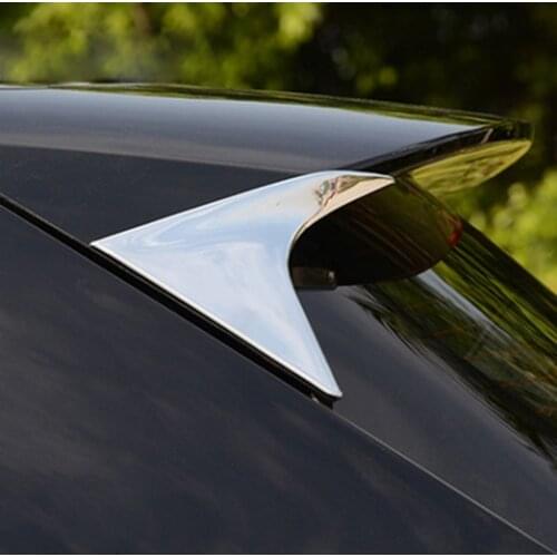ACCESSORIES FIT FOR HONDA VEZEL HR-V 2014 2015 2016 SIDE REAR WINDOW SPOILER COVER TRIM MOLDING GARNISH SURROUND HRV