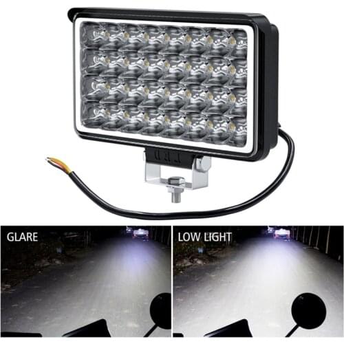 Car Led Work Light Bright Off-road Car Top Lamps Inspection Lights Auto Modified Lights 32led Lamp Bead Motorcycle Headlight