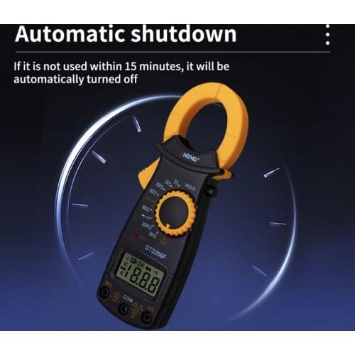 DT3266F Digital Clamp Multimeter AC/DC Voltage Ampere NCV Resistance Diode Test