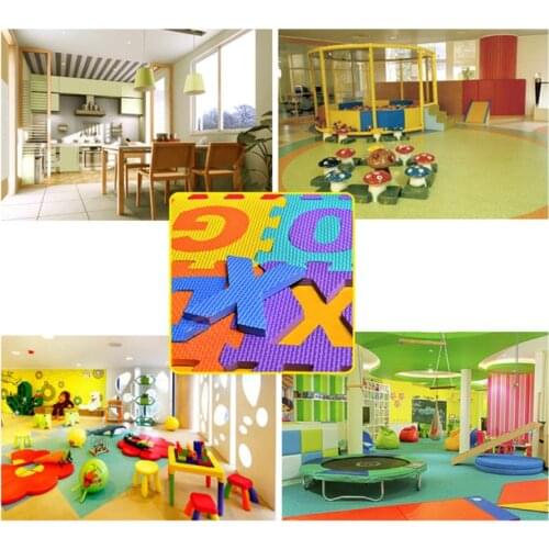 Kid Puzzle Play Mat with EVA Foam Interlocking Exercise Tiles Pad Floor Carpet 24BE