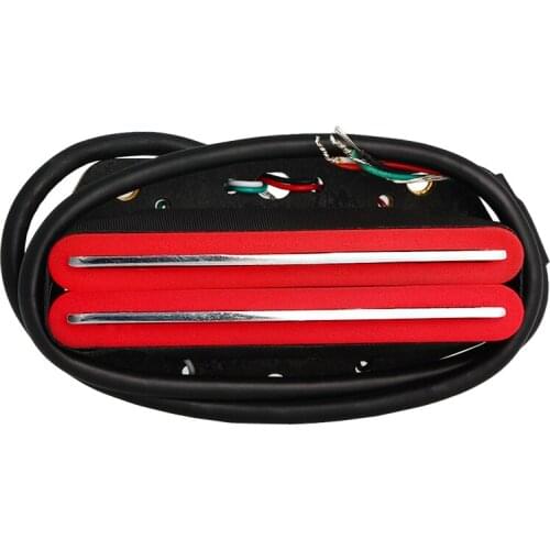 Hot Rail Humbucker Pickup Dual Blade for Electric Guitar Parts Replacement