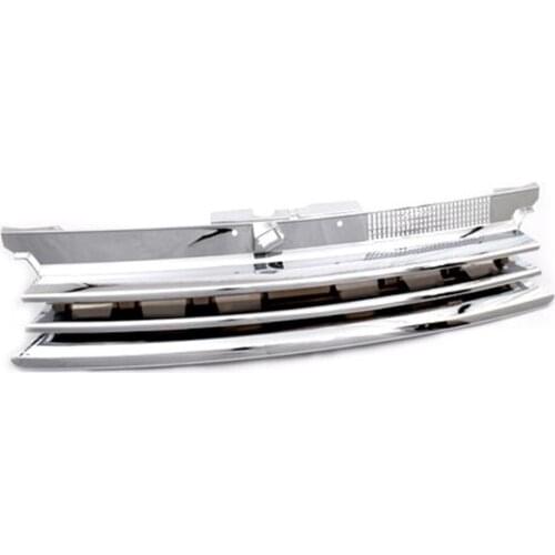Chrome Badgeless Style Front Center Grille for VW Golf MK4