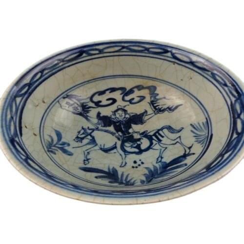 Chinese Old Porcelain Bowl Blue And White Porcelain Big Bowl