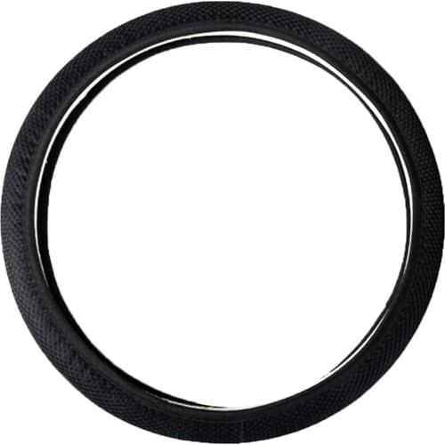 Summer Ice Silk Steering Wheel Cover Car Handle Set Elastic Steering Wheel Cover Sandwich Cover Protection