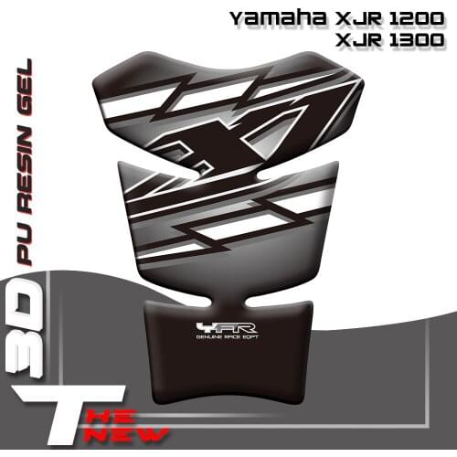 Motorcycle Stickers High quality Fuel Tank Sticker Fishbone Protective Decals 3D Tank Pad For Yamaha XJR 1200 XJR 1300