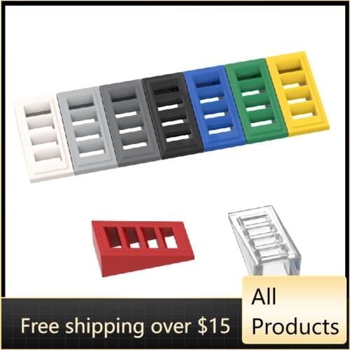 10PCS High-Tech Assemble Particle 61409 2x1x2/318 Grille Building Blocks Kit Part Idea DIY Toys For Children Birthday Gifts