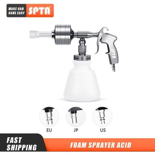SPTA Car Cleaning Foam Gun Car Cleaning Washing Spray Gun High Pressure Washer Potable interior & Exterior Deep Cleaning Tool
