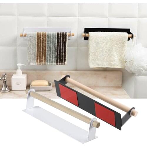 Bathroom Hanging Shelf Towel Holder Paper Towel Storage Rack Wrought Iron Paper Towel Holder Home Storage