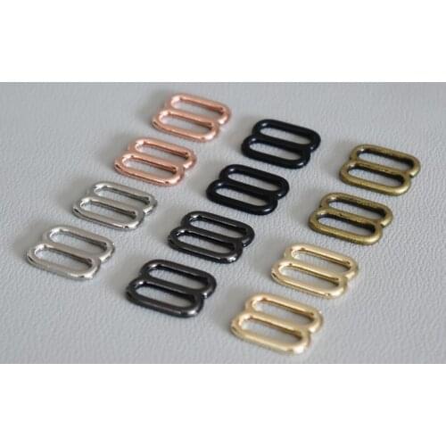 20 Pcs/Lot Silver Adjuster Slider for 15mm Webbing DIY Straps Bags Belts Dog Collar Accessories metal dog clasp