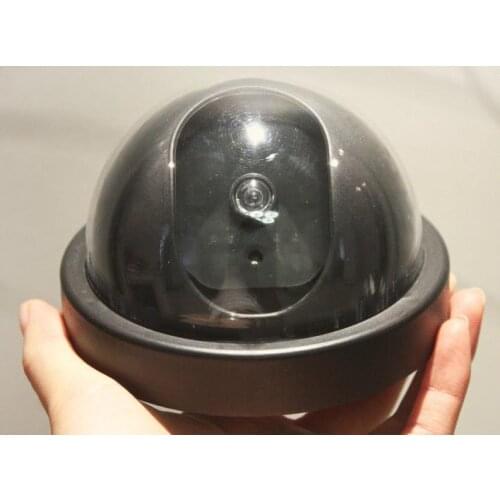 Hemisphere With Lamp Simulation Holiday Of Surveillance Cameras Monitoring Camera Flash Monitor Model Plastic Unisex Electronic