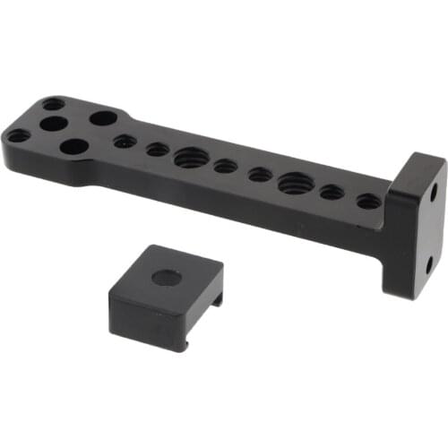 Extension Mounting Plate Hot Shoe With 1/4" 3/8" Threaded For DJI Ronin-S