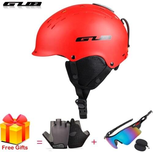 GUB Cycling Helmet Men Women Outdoor Skiing Mountain Bike Safesty Cap With Sunglasses Casco Bicicleta Integrally-molded Mtb Hat