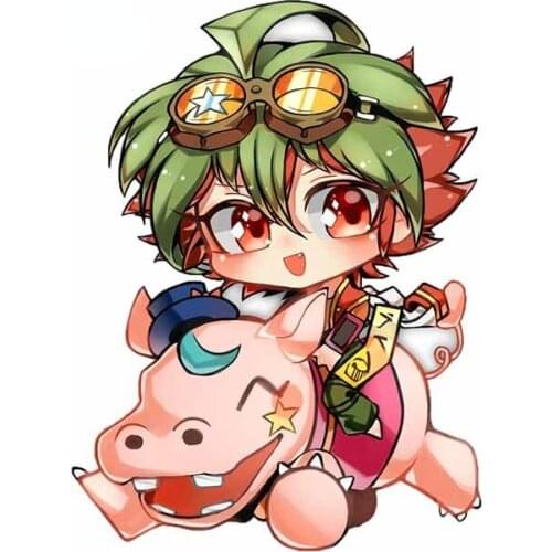 13cm x 9.9cm for Sakaki Yuya Chibi Vinyl Car Sticker Vinyl Car Wrap Motorcycle Decals Bumper Window Stickers waterproof Anti-UV