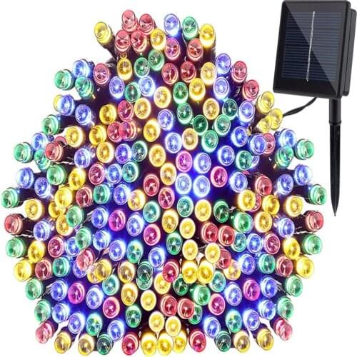 Waterproof Yohencin Solar String Lights 72ft 200LED Fairy Lights for Outdoor Garden Landscape Lawn Patio Wedding Party Xmas Tree