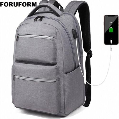 Waterproof USB bagpack 15.6 inch laptop backpack for women Men school backpack Bag for teens boys Male Travel Mochila LI-2337