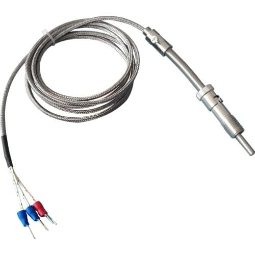 Highly Sensitive Pressure Spring Thermocouple Thermal Resistance PT100 Temperature Sensor Imported Core Temperature Probe