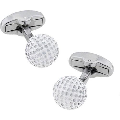 Sports Series Cufflinks Fashion Mens Jewelry Gifts Classic French Shirt Accessories Business Cuff Links Ball and Cue Shape