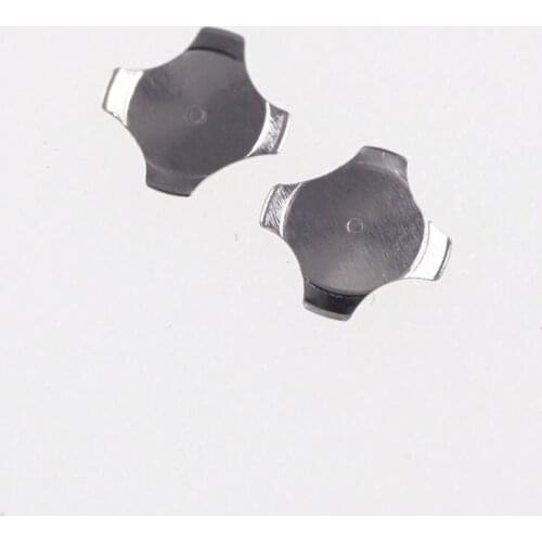 1000pcs 5.0mm Diameter cross type Metal dome switch center Dimple 4 legs array switch 250 gf snap dome by post mail