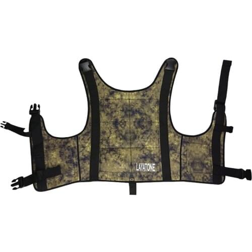 2021 Mens Wetsuit Vest 2MMSBR Diving Underwater Weight Vest Adjustable Belt Underwater Fishing Hunting Wetsuit Top