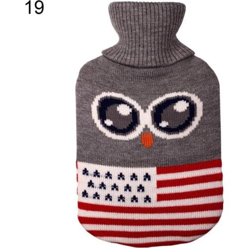 50% Hot Sale Bottle Cover Mouse Print Cute Soft Soft Knitted Bottle Cover for Travel