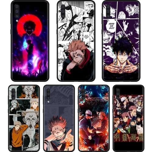 Jujutsu Kaisen For Samsung Galaxy A50 A70 A30 A40 A10 A20E A20S A10S 10E A60 A70S A80 A90 5G Cell Phone Soft Case Capa