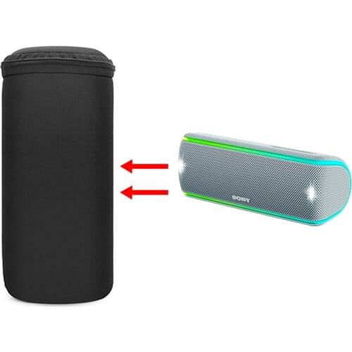 2019 New Neoprene Carrying Travel Protective Speaker Cover Bag Case for Sony XB31/Sony SRS XB31/Sony SRS-XB31 Bluetooth Speaker