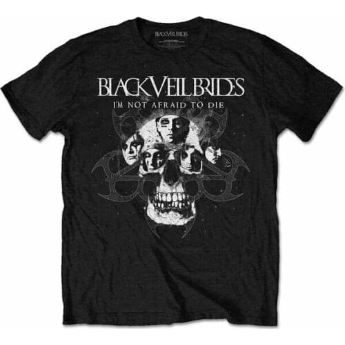 Black Veil Brides Not Afraid To Die Official Tee T-Shirt Mens