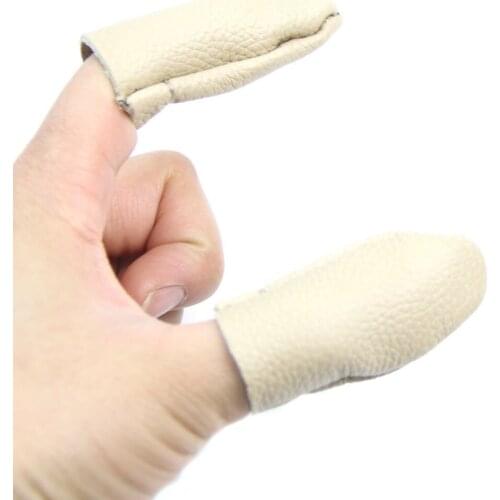 5 Pairs Needle Felting Leather Finger Protectors Tools For Hand Craft