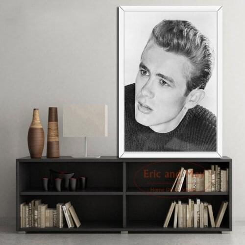 James Dean Movie Actor Poster And Print Canvas Painting Art Wall Pictures New Vintage Style Room Decoration Aesthetic Quadro