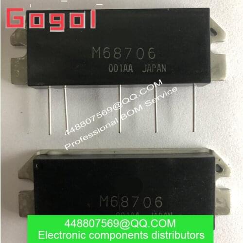 M68706 m68706 250-270MHz 12.5V 30W FM MOBILE RADIO RF POWER 100%The original