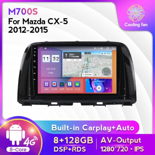Newest Android 11 6GB+128GB Carplay Car Radio Multimedia Video Player Navigation GPS Headunit For Mazda CX5 CX-5 CX 5 2012-2017