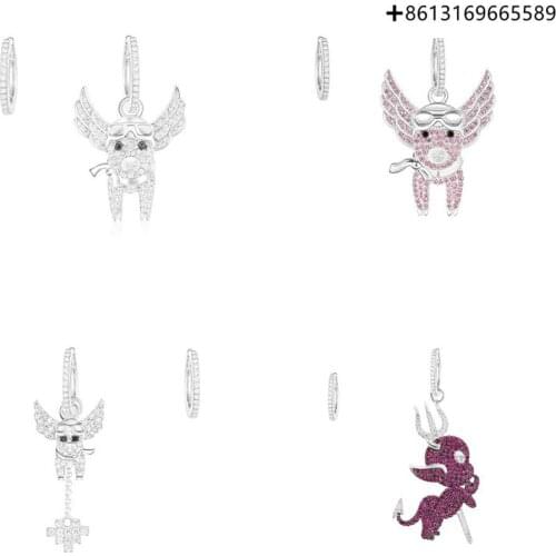 PBS 925 Pure Silver High Quality 2019 APM New Fly Pig Ear Nails Logo Free Package Manufacturers Wholesale