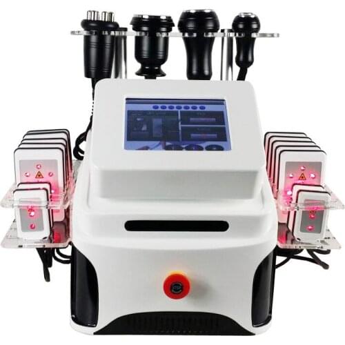 Professional 5 in 1 40K Cavitation Machine for Body Slimming / RF Cavitation Laser Body Slimming Machine