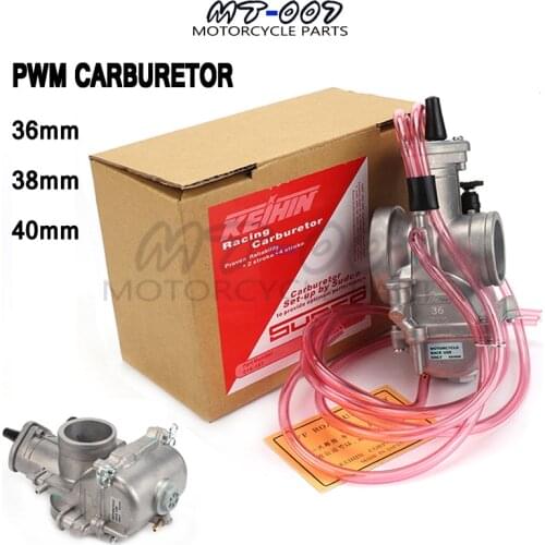 PWM 36 38 40mm Carburetor Carb For 200cc-400cc 2T 4T Racing PWM38 Carb Scooter Moped ATV Motorcycle Motocross