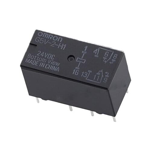 HOT NEW 24V relay G5V-2-H1-24VDC G5V-2-H1 G5V 2 H1 G5V2H124VDC G5V2H1 DC24V 24VDC 24V 8PIN