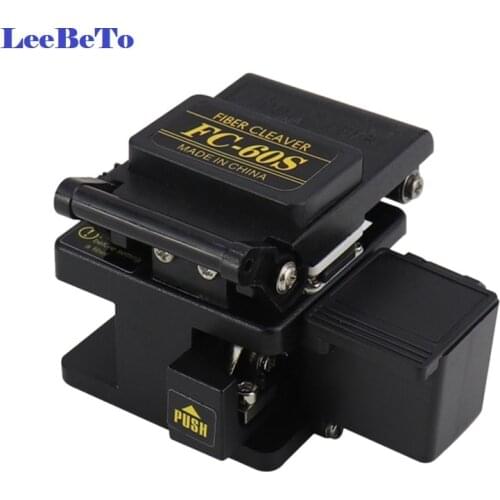 NEW FC-60S Optical Fiber Cutting Machine, All-Metal Material, High-Precision Cutting,Automatic Cutting Back